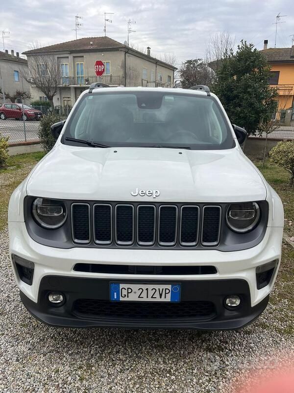 Bianco Usata 2023 Jeep Renegade SUV | 22.000 € (Buon prezzo) - Immagine 1/4