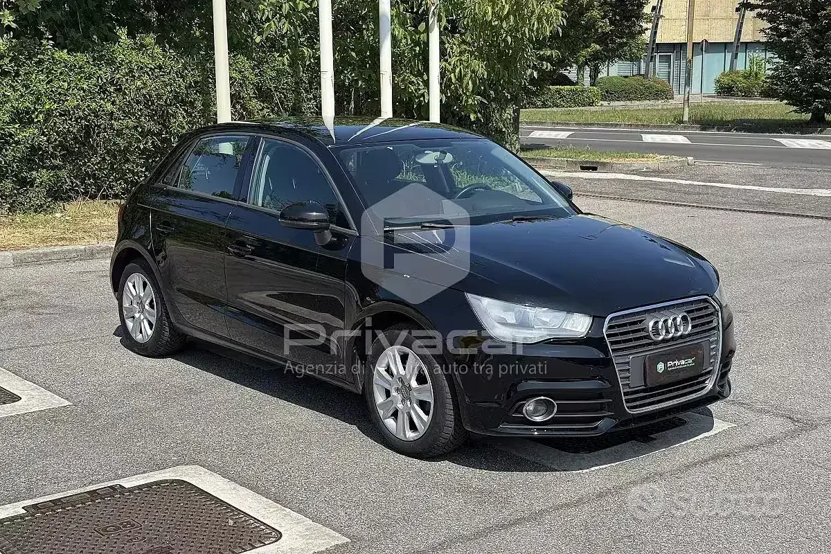 Usata Audi A1 Ambition 90 CV (66 kW) 2014 Nero Utilitaria
