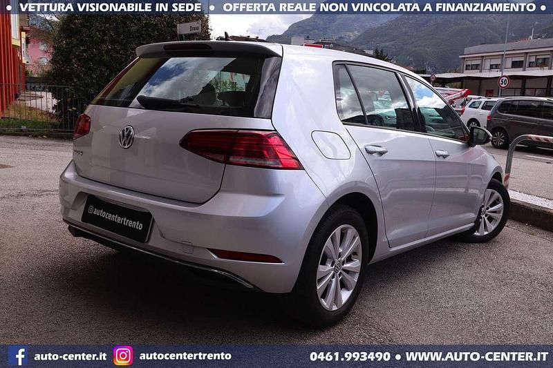 Usata VW Golf VII Executive 150 CV (110 kW) 2017 Argento Utilitaria