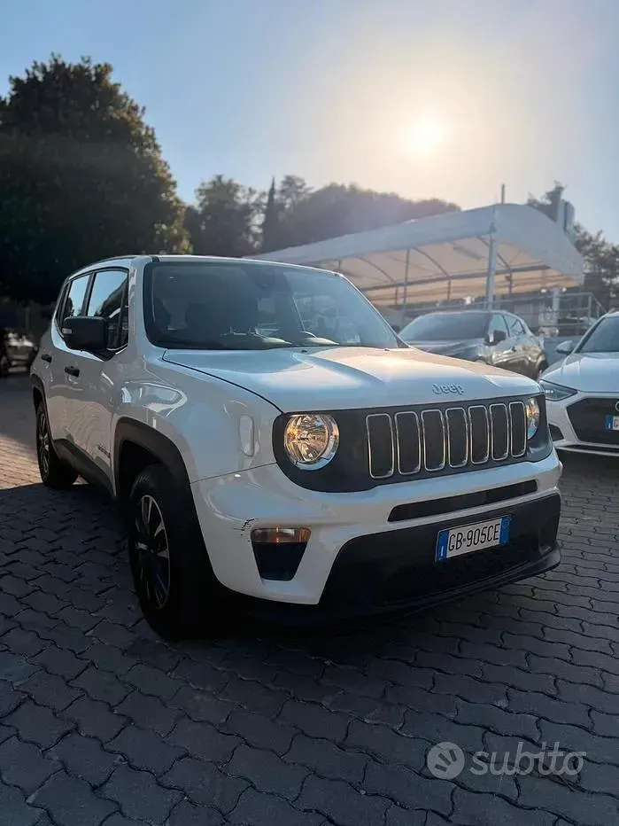 Usata Jeep Renegade Sport 120 CV (88 kW) 2019 Bianco SUV