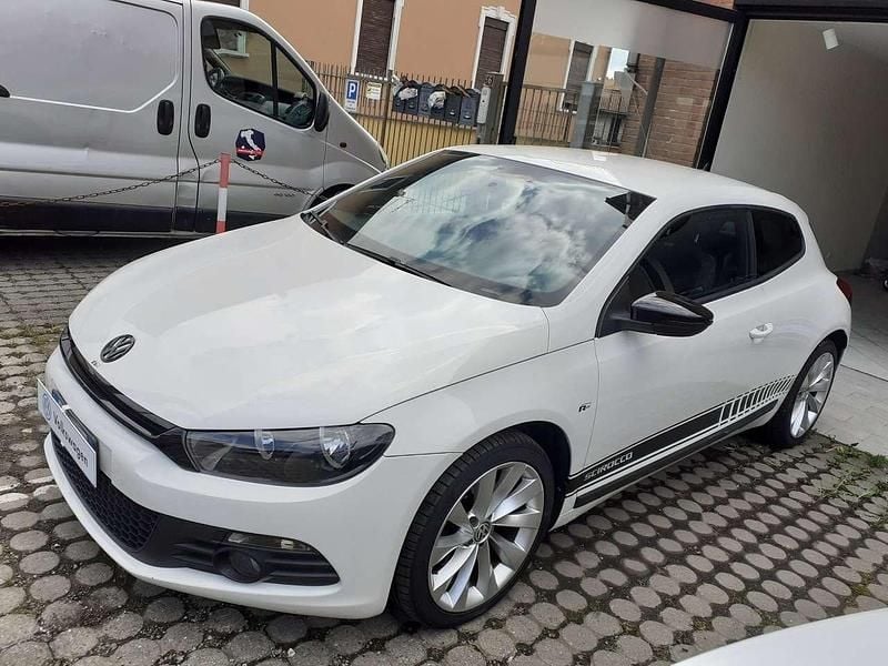 Usata VW Scirocco R-line 209 CV (153 kW) 2009 Bianco Coupé