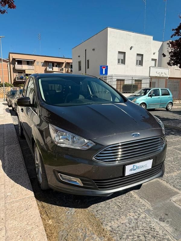 Usata Ford C-MAX Titanium X 120 CV (88 kW) 2015 Grigio Monovolume