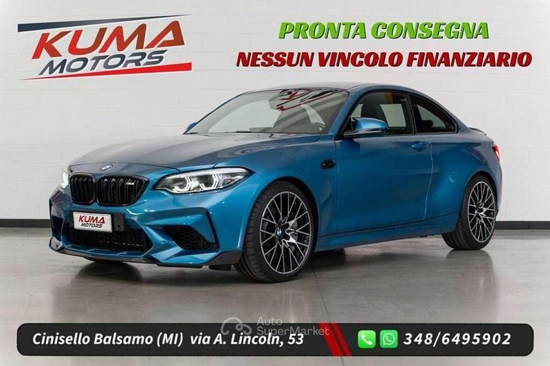 Usata BMW M2 Competition Edition 411 CV (302 kW) 2019 Blu Coupé