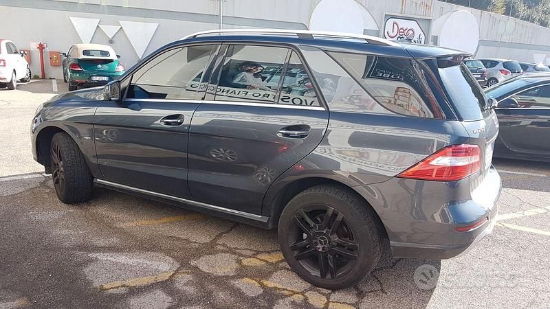 Usata Mercedes ML250 204 CV (150 kW) 2015 Blu SUV