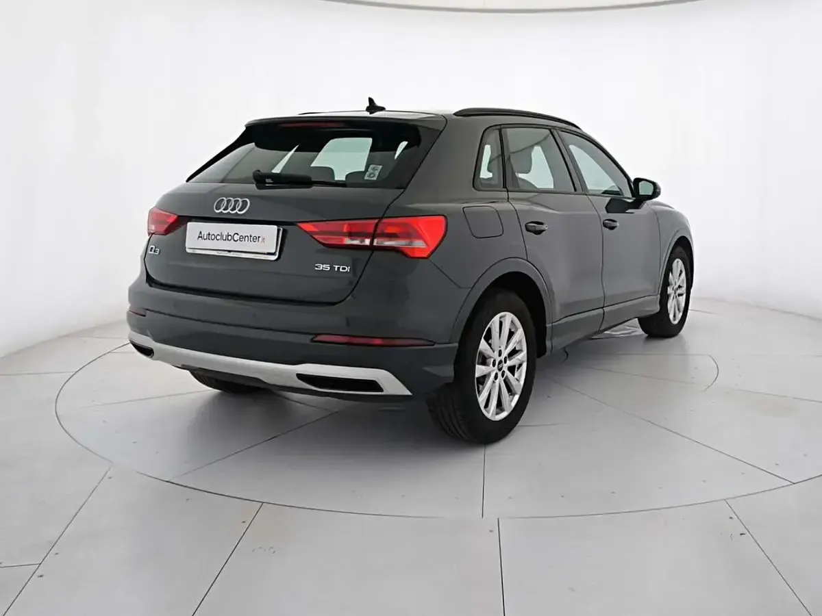 Usata Audi Q3 Advanced Plus 150 CV (110 kW) 2021 Grigio scuro SUV