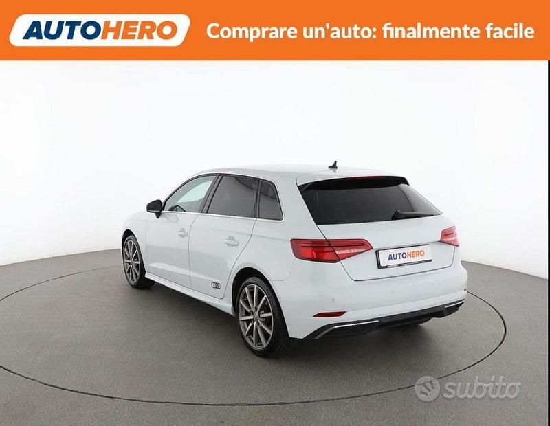 Usata Audi A3 150 CV (110 kW) 2020 Bianco Berlina