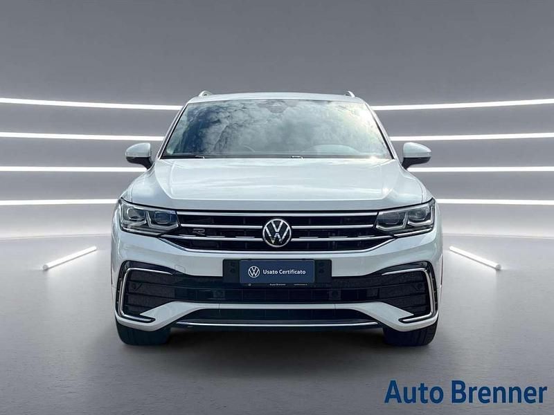 Usata VW Tiguan R-line 200 CV (147 kW) 2021 Bianco SUV