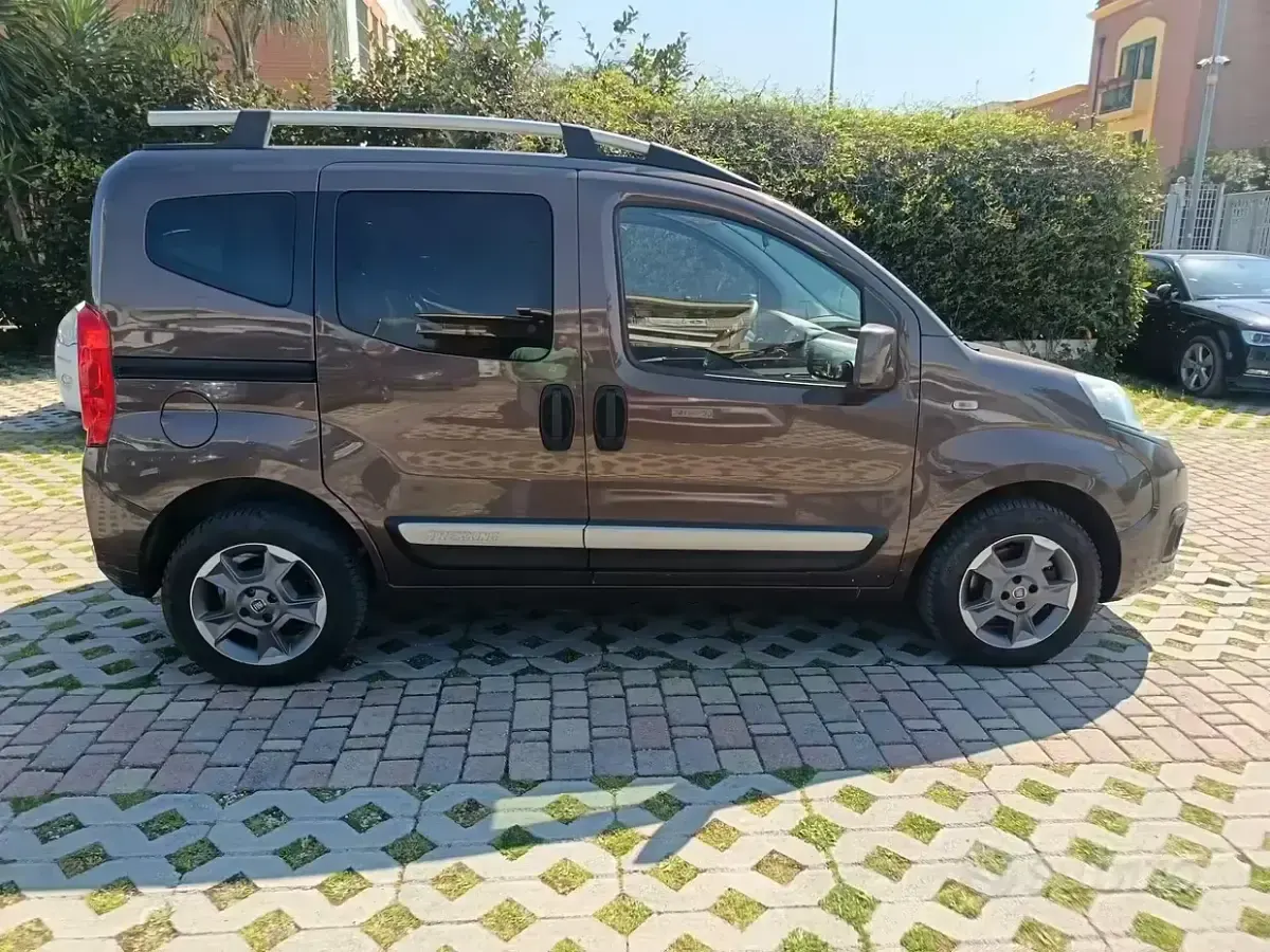 Occasion Fiat Qubo Trekking 95 ch (69 kW) 2018 Marron Monospace
