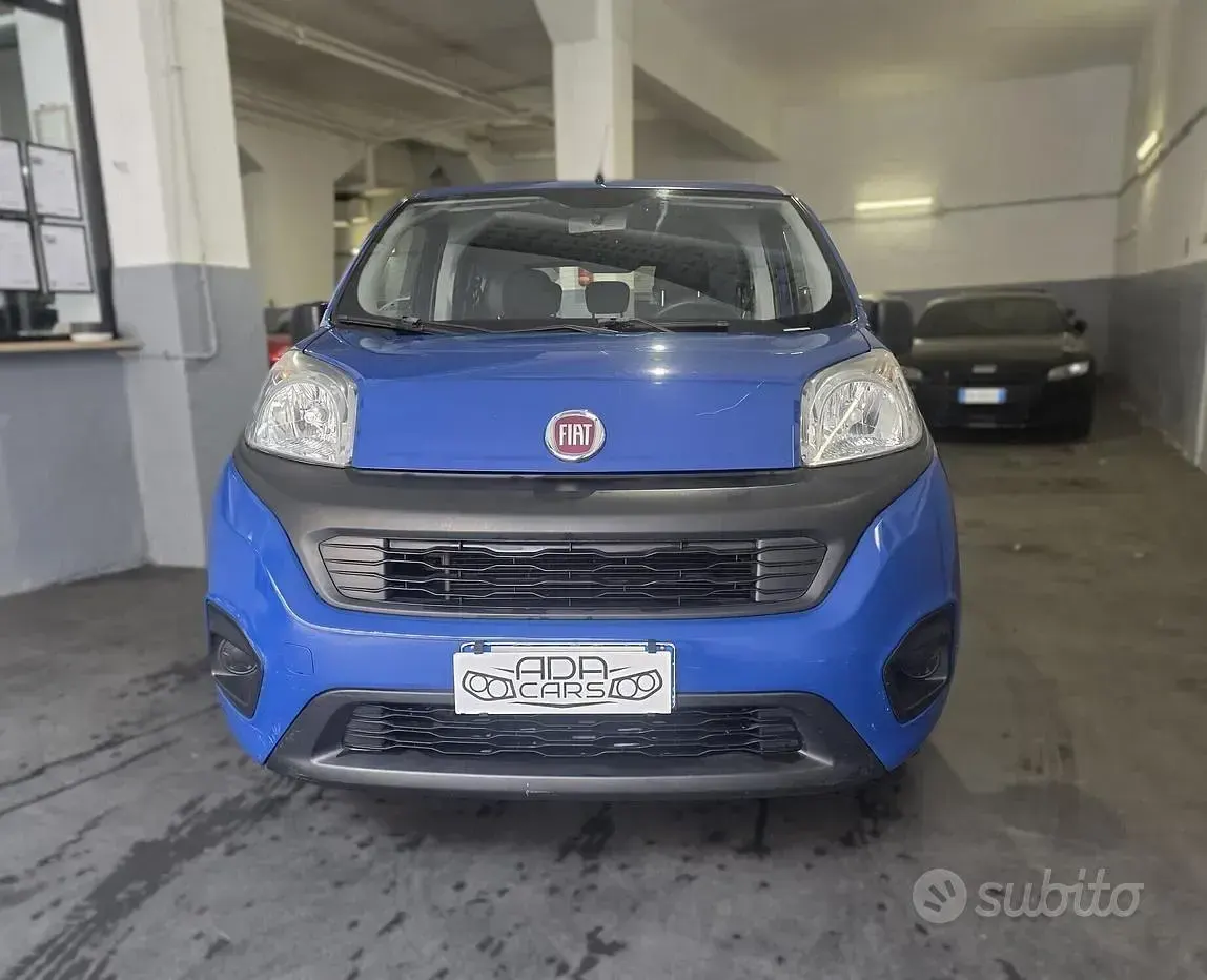 Gebraucht Fiat Qubo Trekking 70 PS (51 kW) 2018 Blau Van / Kleinbus