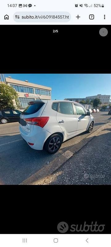 Usata Hyundai ix20 90 CV (66 kW) 2018 Bianco Utilitaria