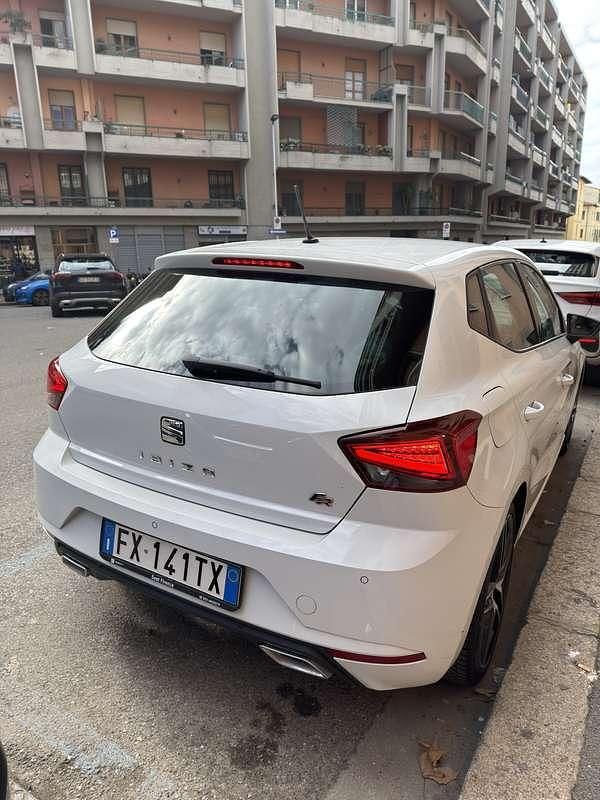 Usata Seat Ibiza FR 116 CV (85 kW) 2019 Bianco Utilitaria