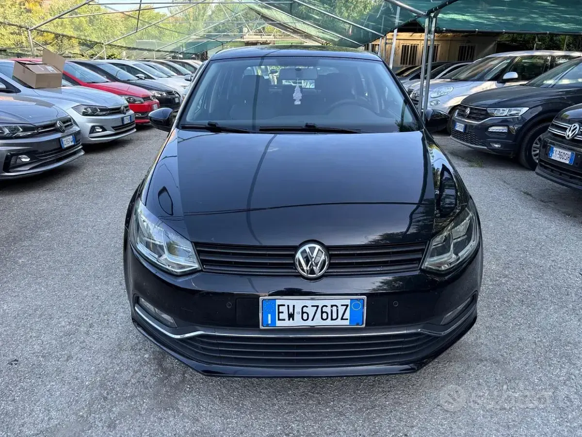Usata VW Polo 75 CV (55 kW) 2014 Nero Berlina