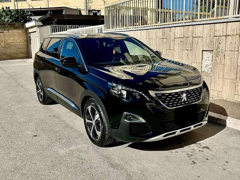 Usata Peugeot 5008 GT-line 131 CV (96 kW) 2019 Nero Monovolume