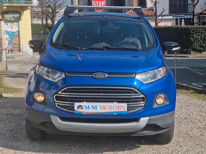 Usata Ford Ecosport Titanium 95 CV (69 kW) 2017 Blu/azzurro SUV