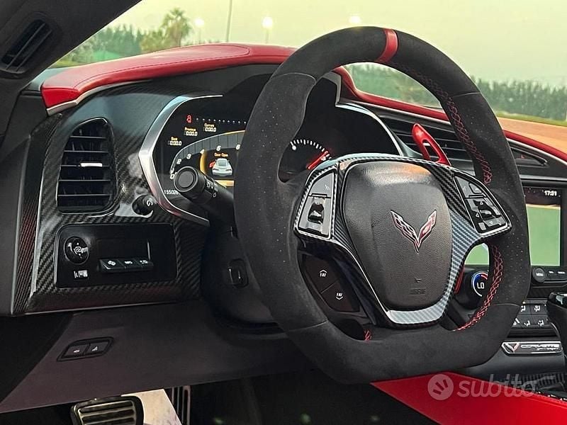 Usata Corvette C7 2016 Rosso Cabrio