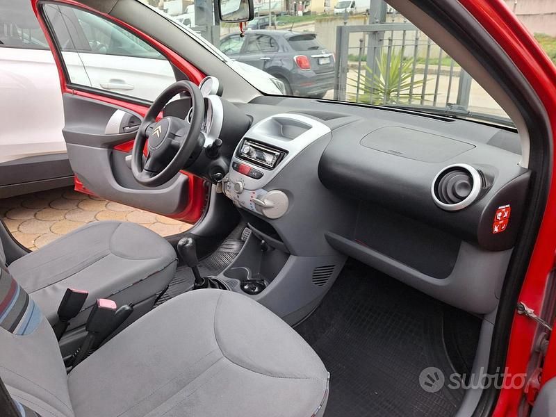 Usata Citroën C1 67 CV (49 kW) 2010 Rosso Utilitaria