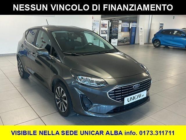 Usata Ford Fiesta Titanium 125 CV (91 kW) 2022 Grigio scuro Utilitaria