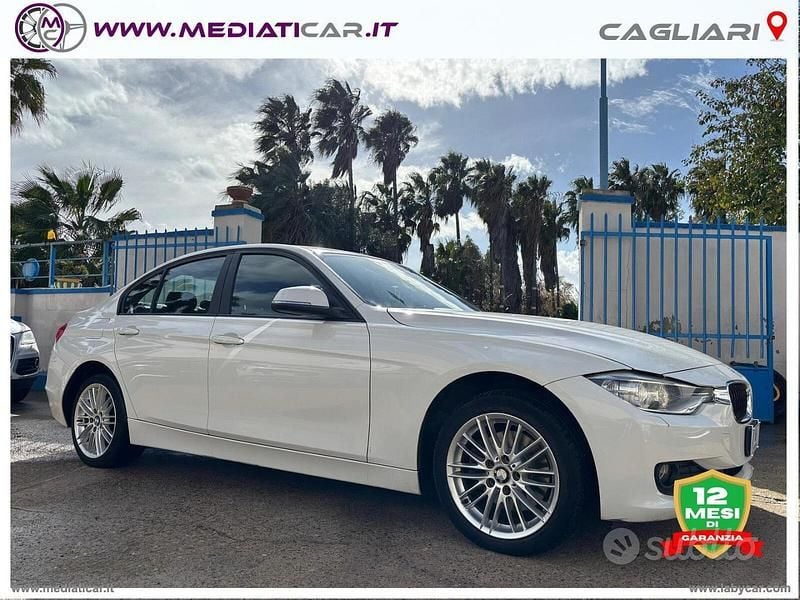 Usata BMW 320 184 CV (135 kW) 2012 Bianco Berlina