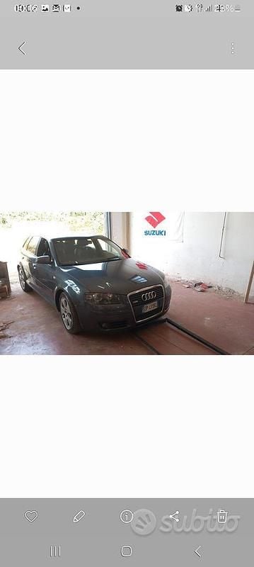 Usata Audi A3 S-Line 2007 Grigio Utilitaria
