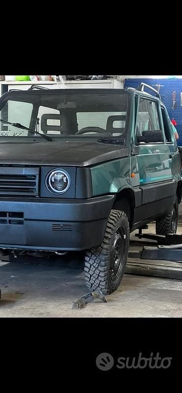 Usata Fiat Panda 4x4 Club 54 CV (39 kW) 1997 Verde Utilitaria