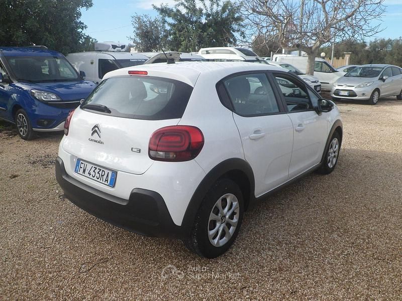 Usata Citroën C3 101 CV (74 kW) 2020 Bianco Furgone