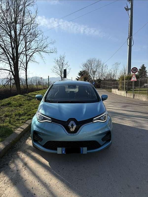 Usata Renault Zoe Zen 80 kW (109 CV) 2020 Blu/azzurro Utilitaria