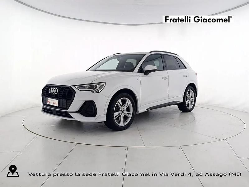 Usata Audi Q3 Sportback S-Line 200 CV (147 kW) 2022 Bianco ghiacciaio metallizzato SUV
