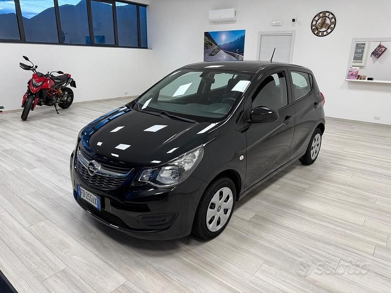 Usata Opel Karl 75 CV (55 kW) 2016 Nero Utilitaria
