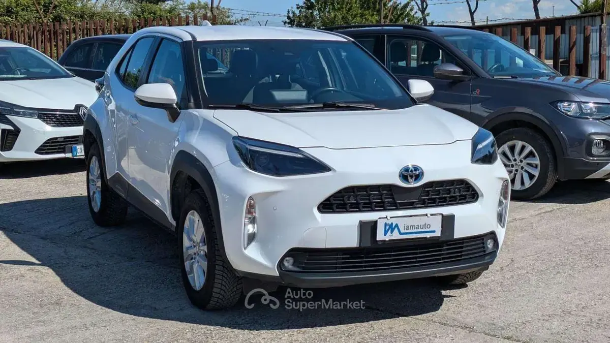Brugt Toyota Yaris Hybrid Business Edition 92 HK (67 kW) 2022 Hvid MPV