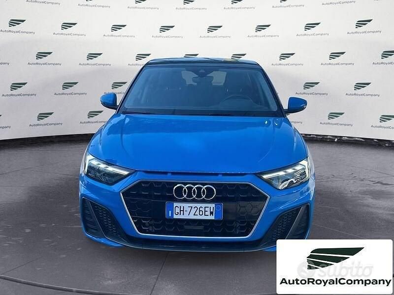 Usata Audi A1 Sportback S-Line 110 CV (80 kW) 2022 Blu Utilitaria