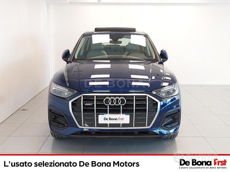 Usata Audi Q5 Sportback Advanced 265 CV (194 kW) 2021 Blu navarra met. SUV