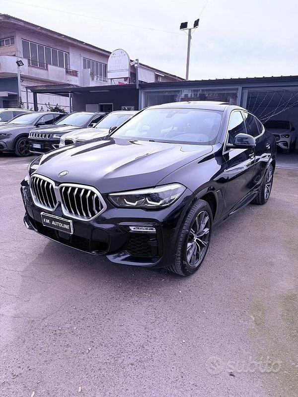 Usata BMW X6 M Sport 265 CV (194 kW) 2020 Blu SUV