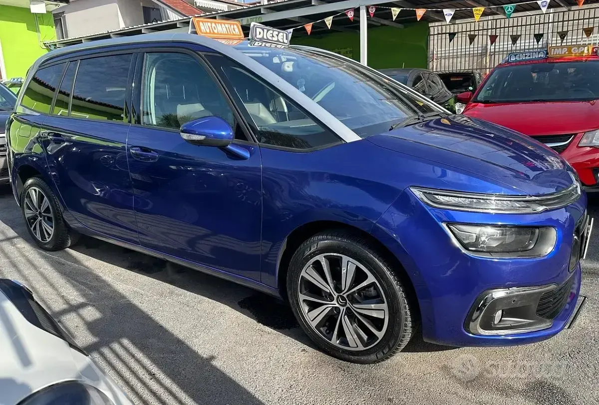 Occasion Citroën C4 SpaceTourer Shine 163 ch (119 kW) 2018 Bleue Monospace
