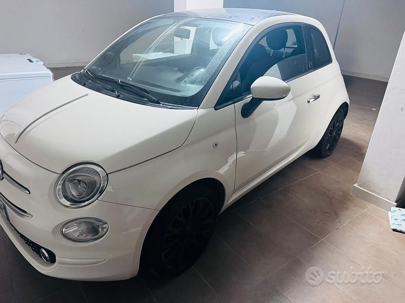Usata Fiat 500 69 CV (50 kW) 2019 Bianco Utilitaria