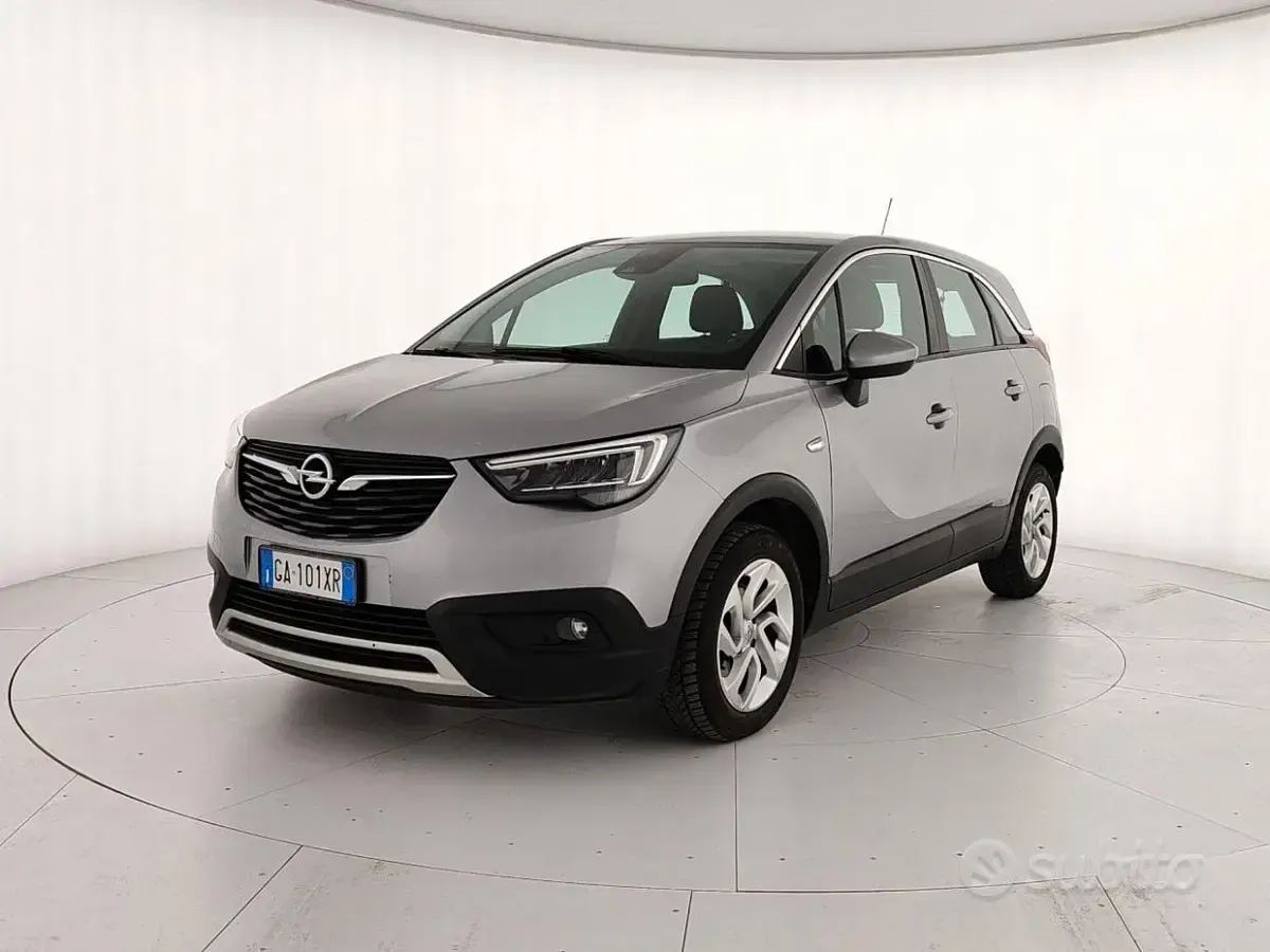 Usata Opel Crossland X Innovation 120 CV (88 kW) 2020 Grigio SUV