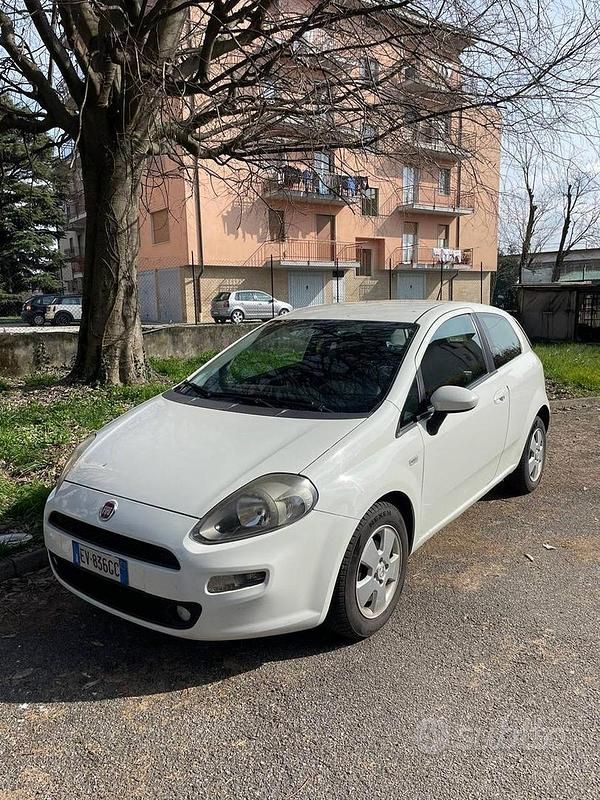 Usata Fiat Punto 77 CV (56 kW) 2014 Bianco Utilitaria