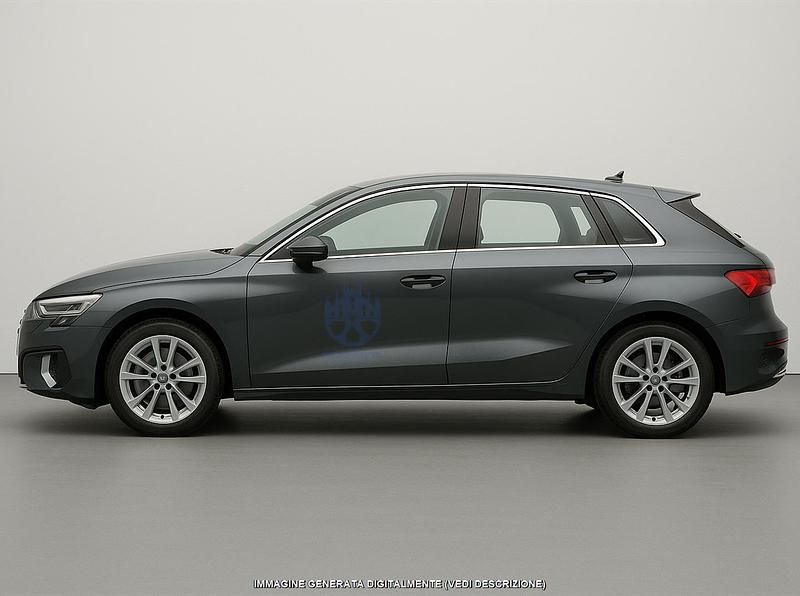 Usata Audi A3 Sportback Advanced Plus 150 CV (110 kW) 2024 Grigio Utilitaria