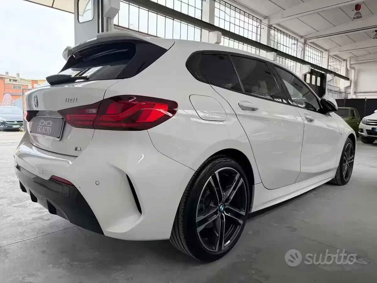Usata BMW 118 M Sport 140 CV (102 kW) 2019 Bianco Utilitaria
