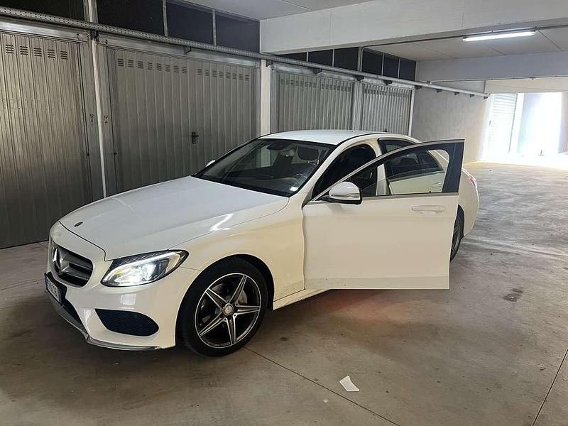Usata Mercedes C200 Premium 136 CV (100 kW) 2016 Bianco Berlina