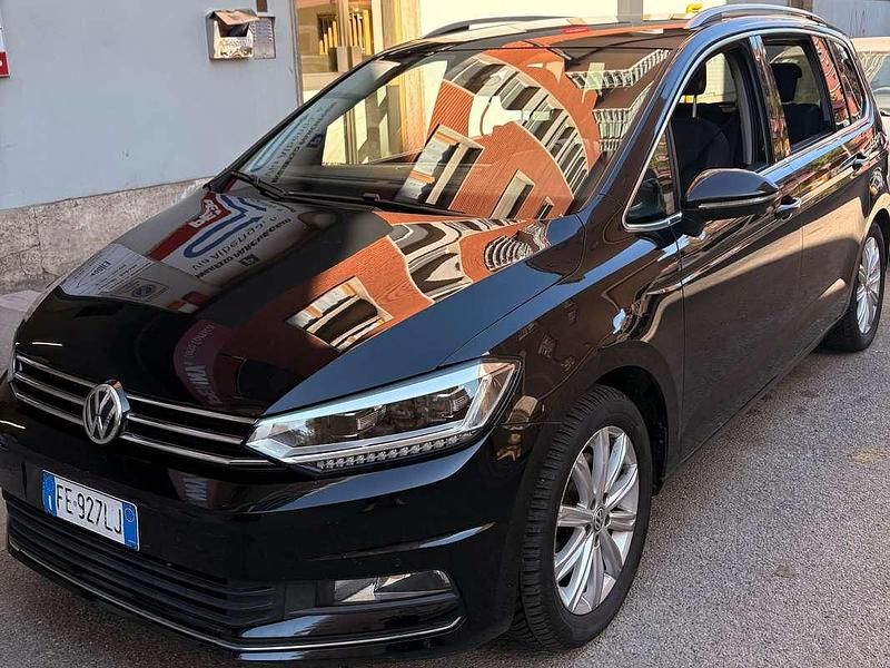 Usata VW Touran Highline 150 CV (110 kW) 2016 Nero Monovolume