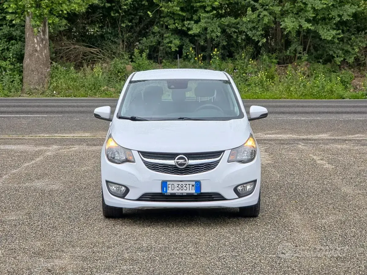 Usata Opel Karl Innovation 73 CV (53 kW) 2016 Bianco Utilitaria