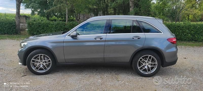 Usata Mercedes GLC220 170 CV (125 kW) 2015 Grigio Berlina