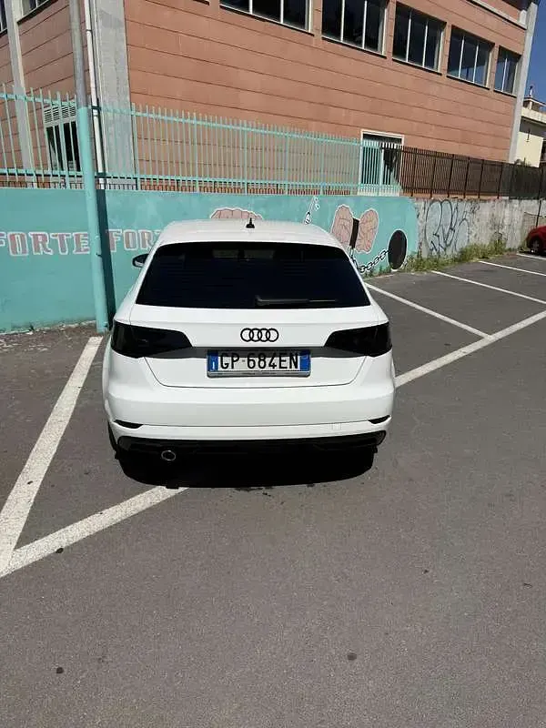 Usata Audi A3 Ambiente 116 CV (85 kW) 2020 Bianco Berlina