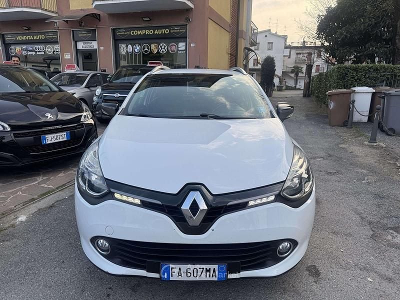 Usata Renault Clio GrandTour 90 CV (66 kW) 2015 Bianco Station wagon