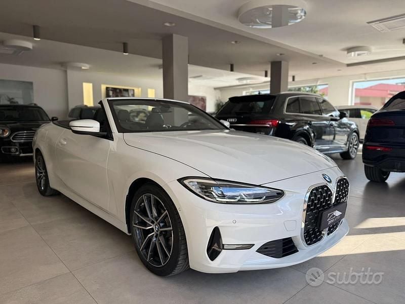 Usata BMW 420 Sport Line 192 CV (141 kW) 2023 Bianco Cabrio