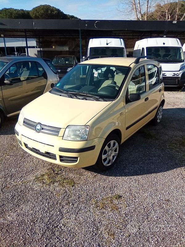 Usata Fiat Panda 2007 Giallo Utilitaria