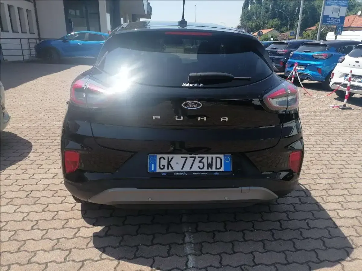 Usata Ford Puma Titanium S 125 CV (91 kW) 2022 Nero metallizzato SUV