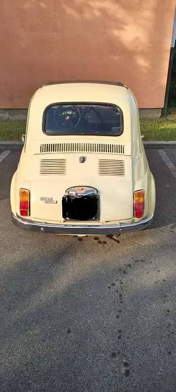 Usata Fiat 500 Lusso 18 CV (13 kW) 1970 Beige Utilitaria