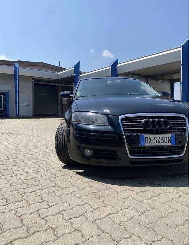 Usata Audi A3 Ambition 125 CV (91 kW) 2007 Nero Utilitaria