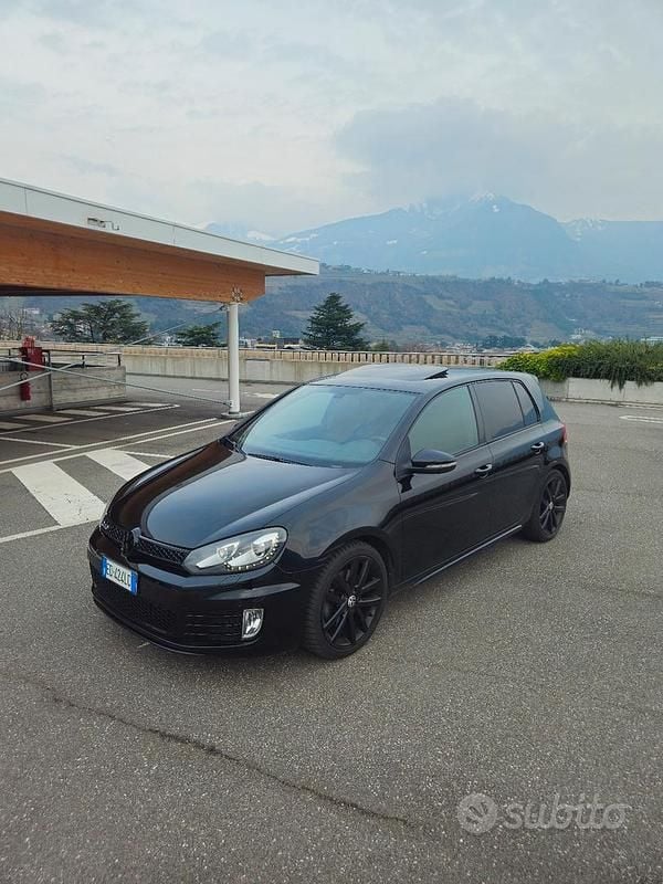 Usata VW Golf VI GTD 170 CV (125 kW) 2011 Nero Utilitaria